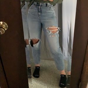 American Eagle curvy mom jeans
